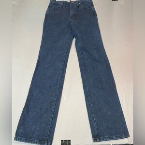 Wrangler Jeans Men’s 29x36 Blue Western Cowboy Cut Rodeo Rancher Casual